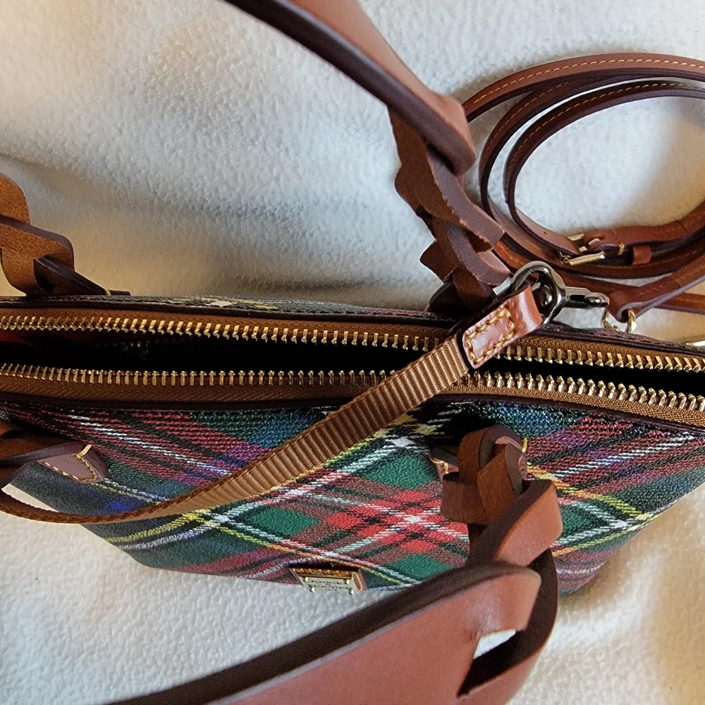 Dooney & Bourke Windor Celesta Plaid Satchel - Multicolor - Picture 5 of 10